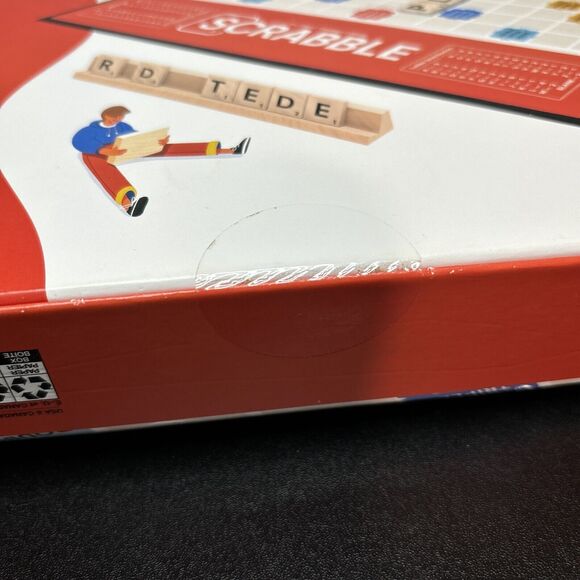 Scrabble Board Game, Classic Word Game For Kids Ages 8 and Up, Fun Family Game - Picture 6 of 8